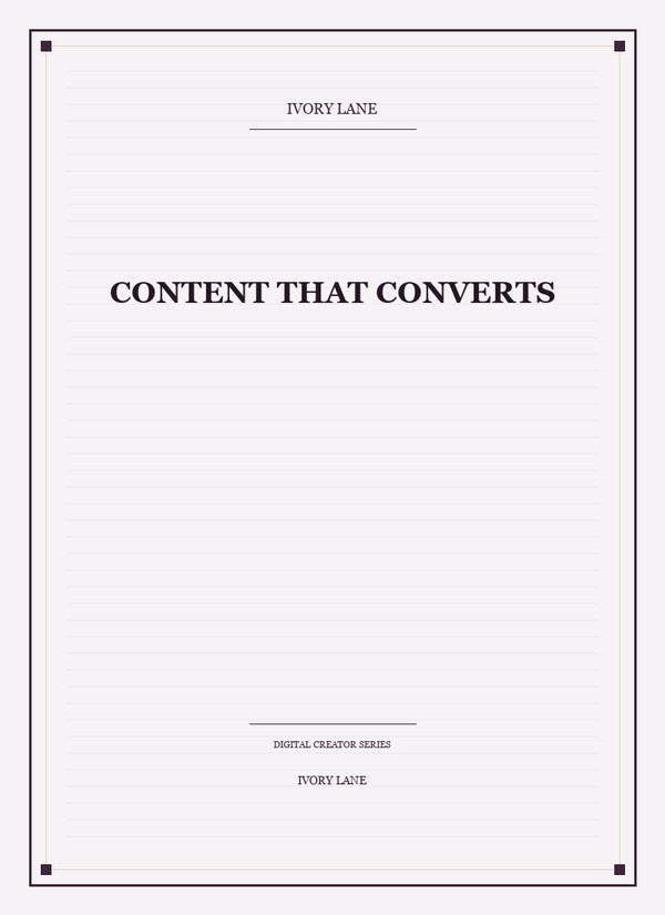 Content That Converts