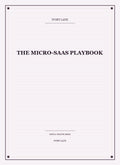 The Micro-SaaS Playbook