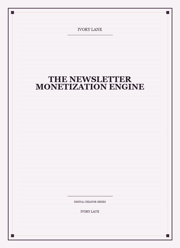 The Newsletter Monetization Engine