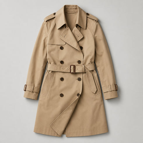 Diana Double-Breasted Trench Coat