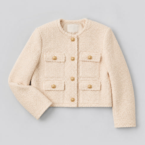 Grace Cropped Bouclé Jacket
