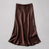 Catherine Silk Midi Skirt