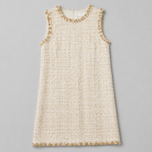 Helena Bouclé Shift Dress