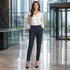 Genevieve Tailored Slim-Fit Pants