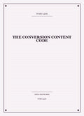 The Conversion Content Code